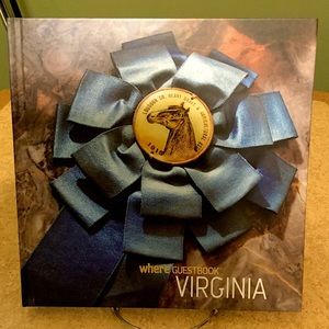 Virginia Guestbook hardback 2014-2015 guide rare